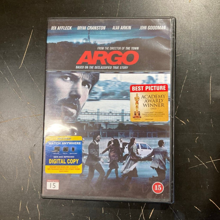 Argo DVD (VG+/M-) -draama-